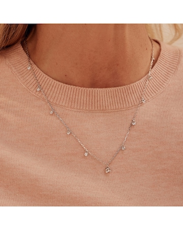 Clogau Celebration Sterling Silver Necklace with Topaz