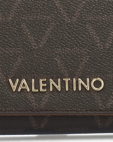 Valentino Bags Lady Brown & Tan Logo Purse