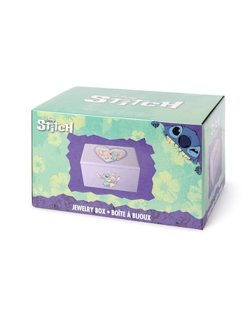 Stitch & Angel Purple Jewellery Box
