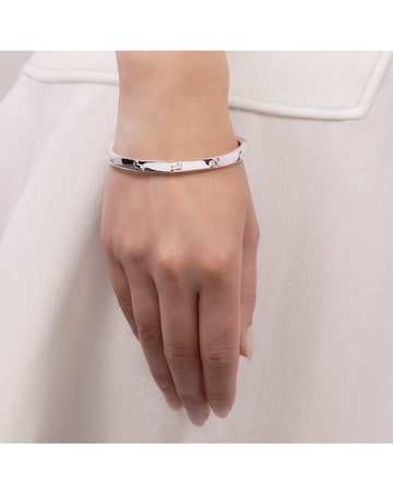 Radley Silver Plated Jumping Dog Bangle