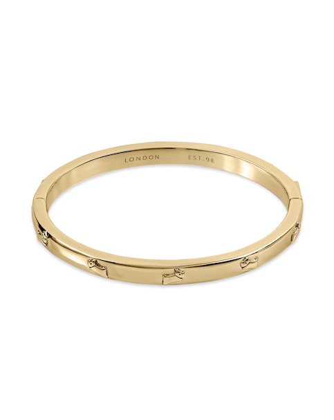 Radley Gold Plated Jumping Dog Bangle