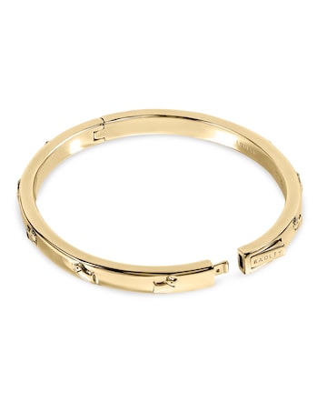 Radley Gold Plated Jumping Dog Bangle