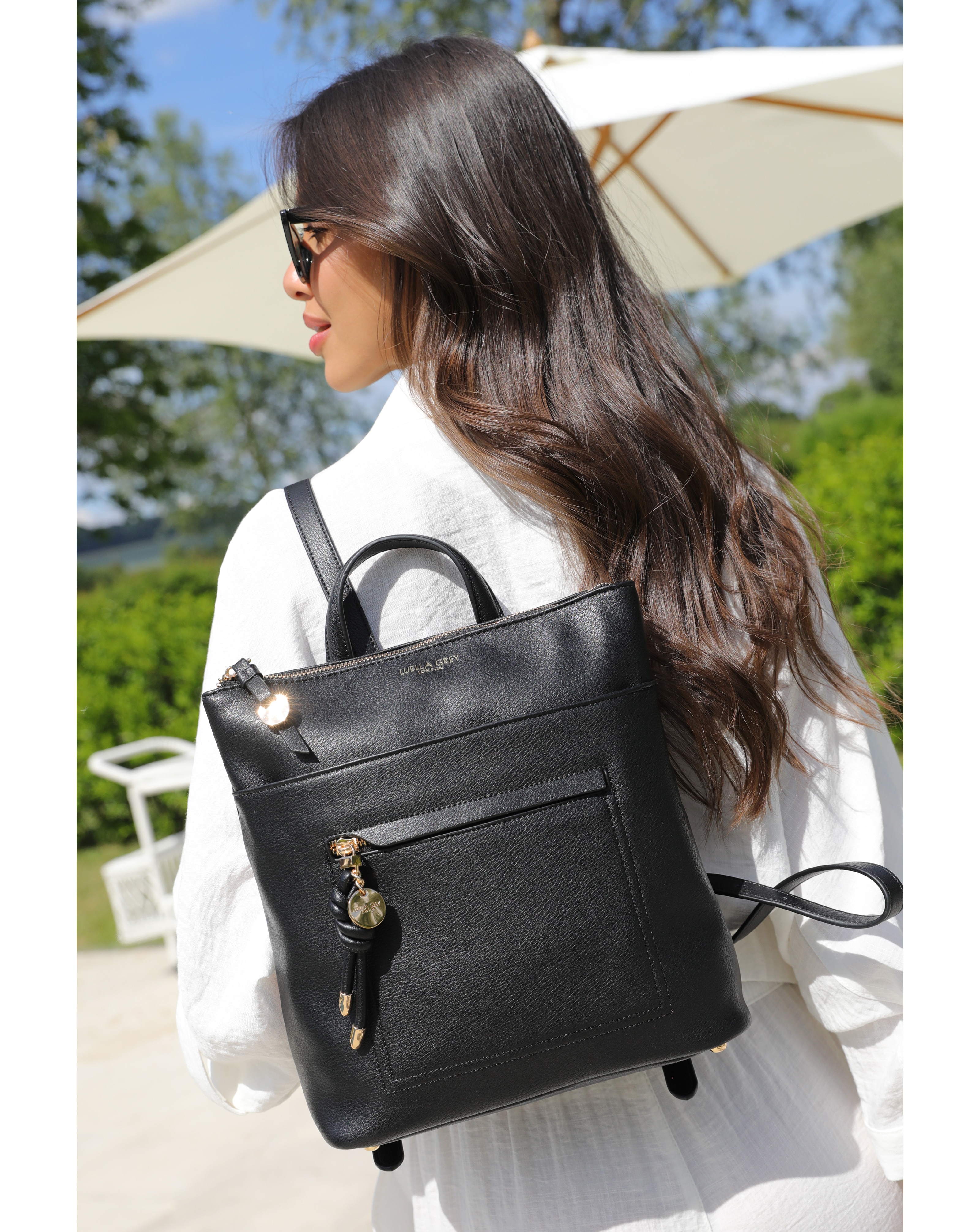 Luella Grey Ella Black Backpack