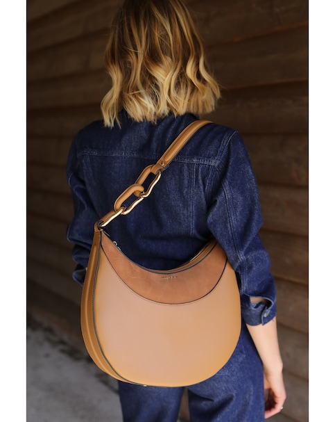 Luella Grey  Thelma Camel Scoop Hobo