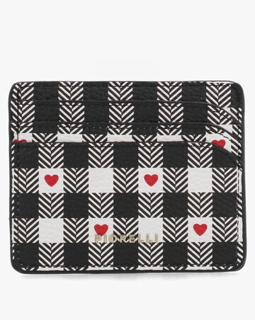 Fiorelli Marnie Gingham Heart Card Case Box Set