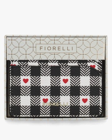 Fiorelli Marnie Gingham Heart Card Case Box Set