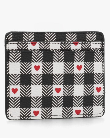 Fiorelli Marnie Gingham Heart Card Case Box Set
