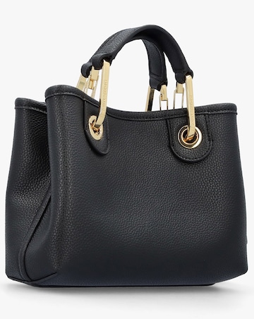 Emporio Armani X Small Black Cross-Body Shopper Bag
