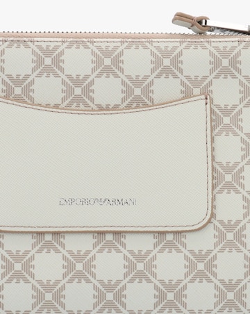 Emporio Armani Bosa Mini Shoulder Antique White Pochette Bag