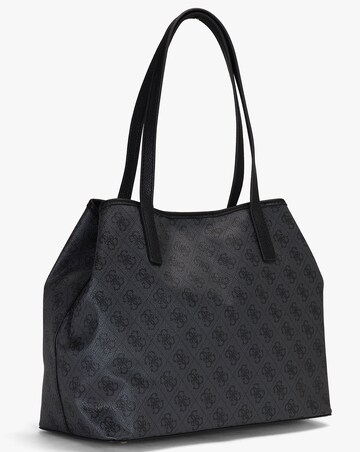 Guess Vikky II Coal Logo Tote Bag