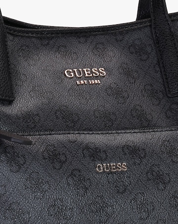 Guess Vikky II Coal Logo Tote Bag