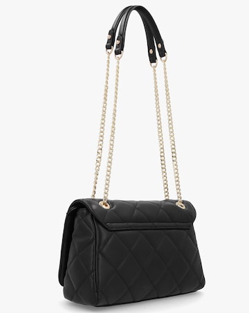 Valentino Bags Ocarina Quilted Black Satchel Bag
