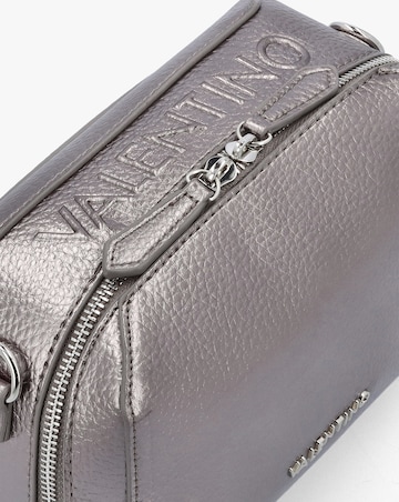 Valentino Bags Pattie Haversack Pewter  Pebbled Cross Body Bag