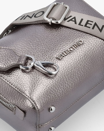 Valentino Bags Pattie Haversack Pewter  Pebbled Cross Body Bag