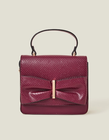 Accessorize Bow Square Cross-Body Bag