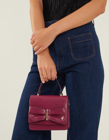 Accessorize Bow Square Cross-Body Bag