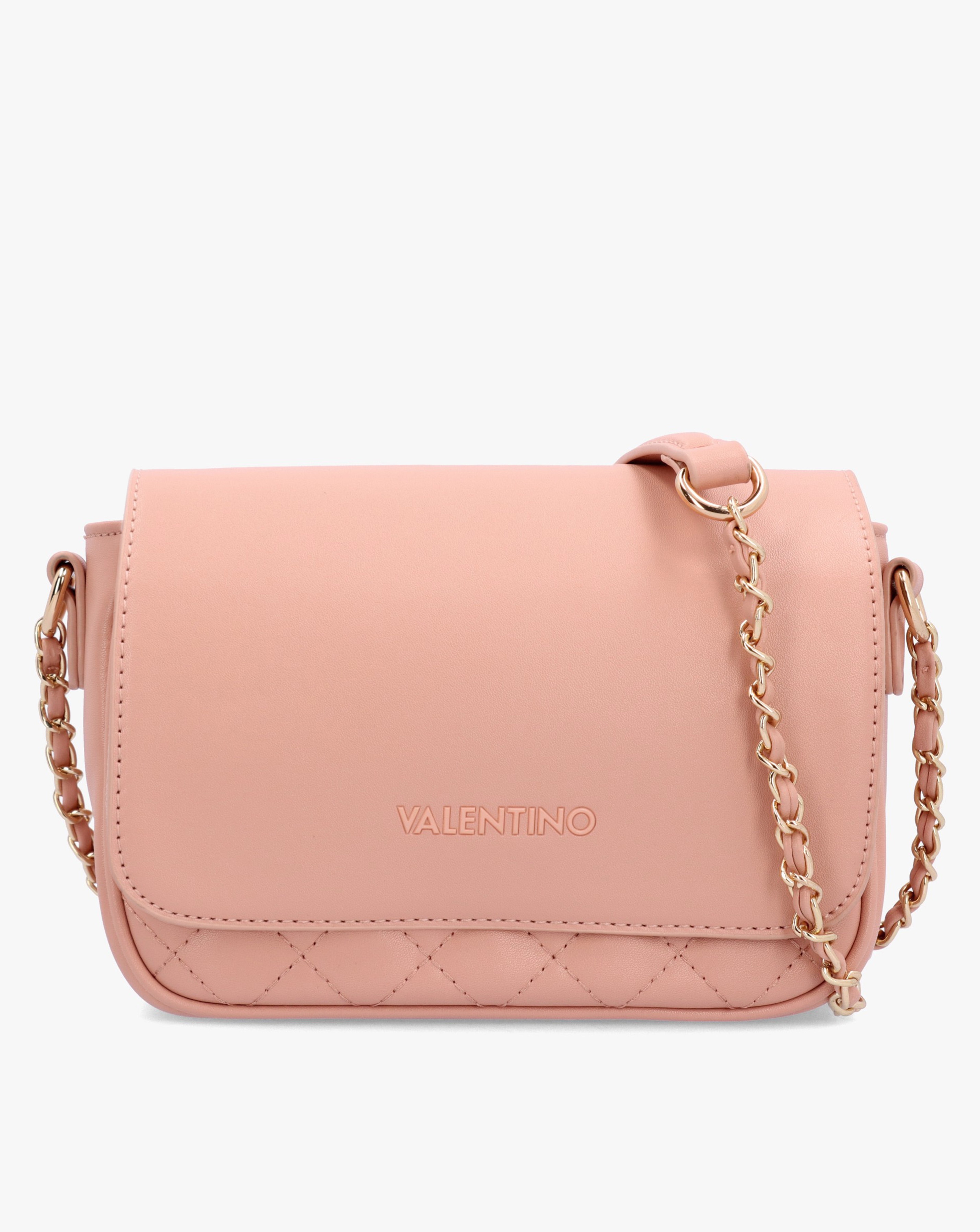 Valentino Bags Special Ross Pink Quilted Cross Body Bag Simply Be