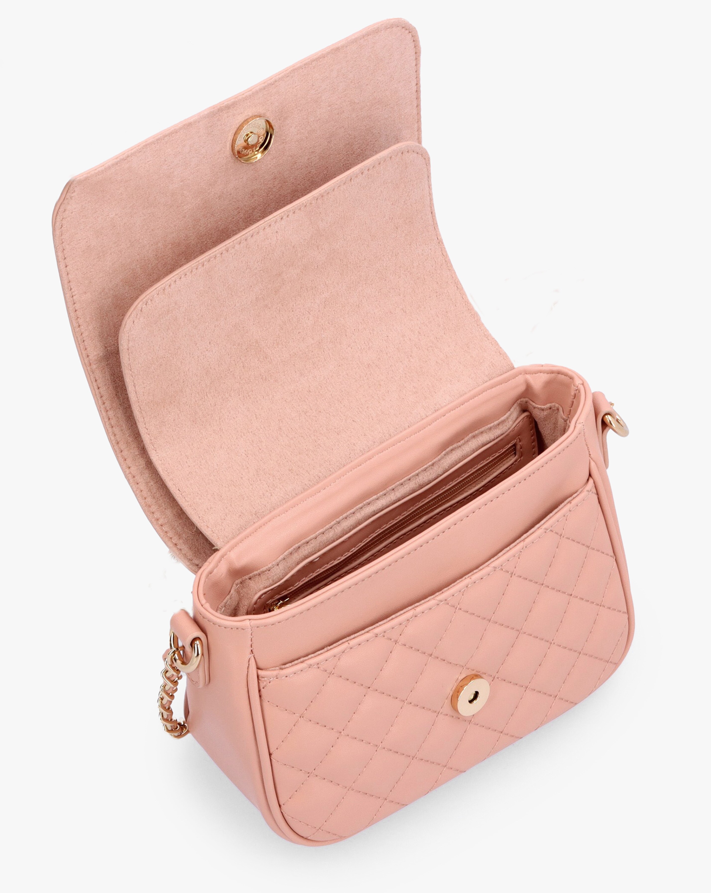 バッグ VALENTINO Valentino Bags Special Ross Pink Quilted Cross-Body Bag