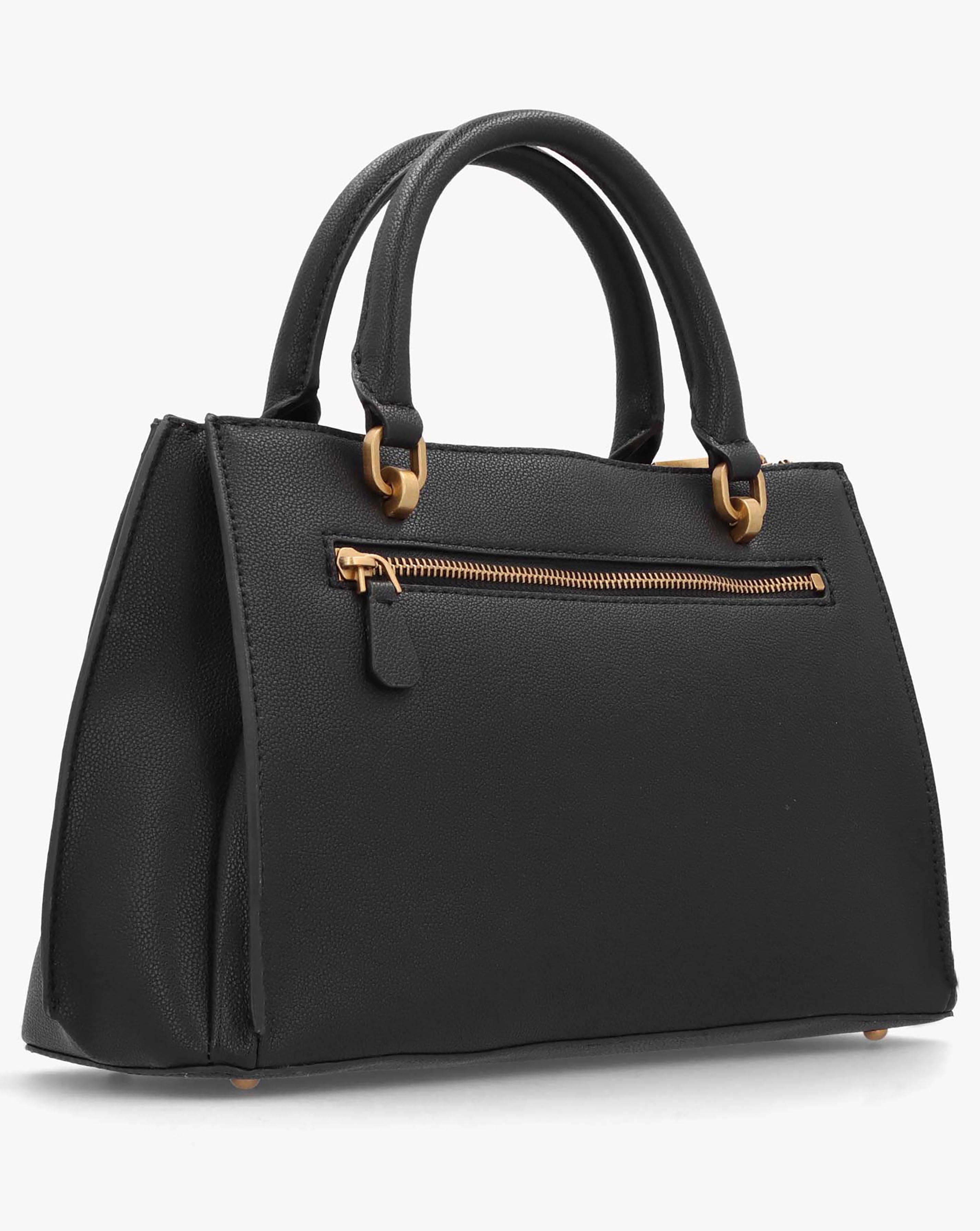 Black satchel bag deals