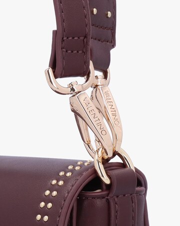 Valentino Bags Shine Burgundy Cross-Body Bag