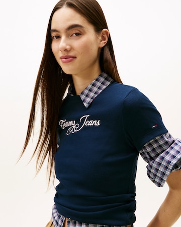 Tommy Jeans Slim Rib T-Shirt