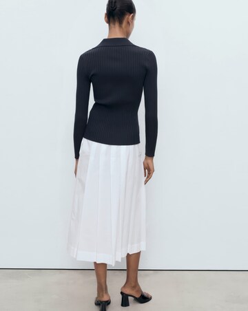 MANGO COLLARED CARDIGAN