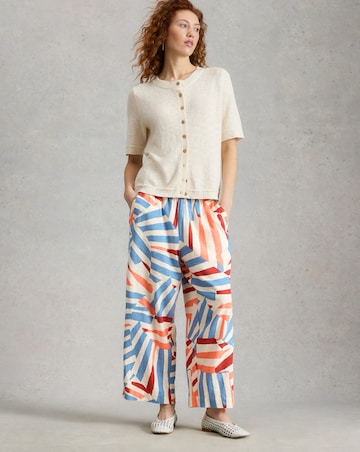 White Stuff Shelly Linen Blend Culotte