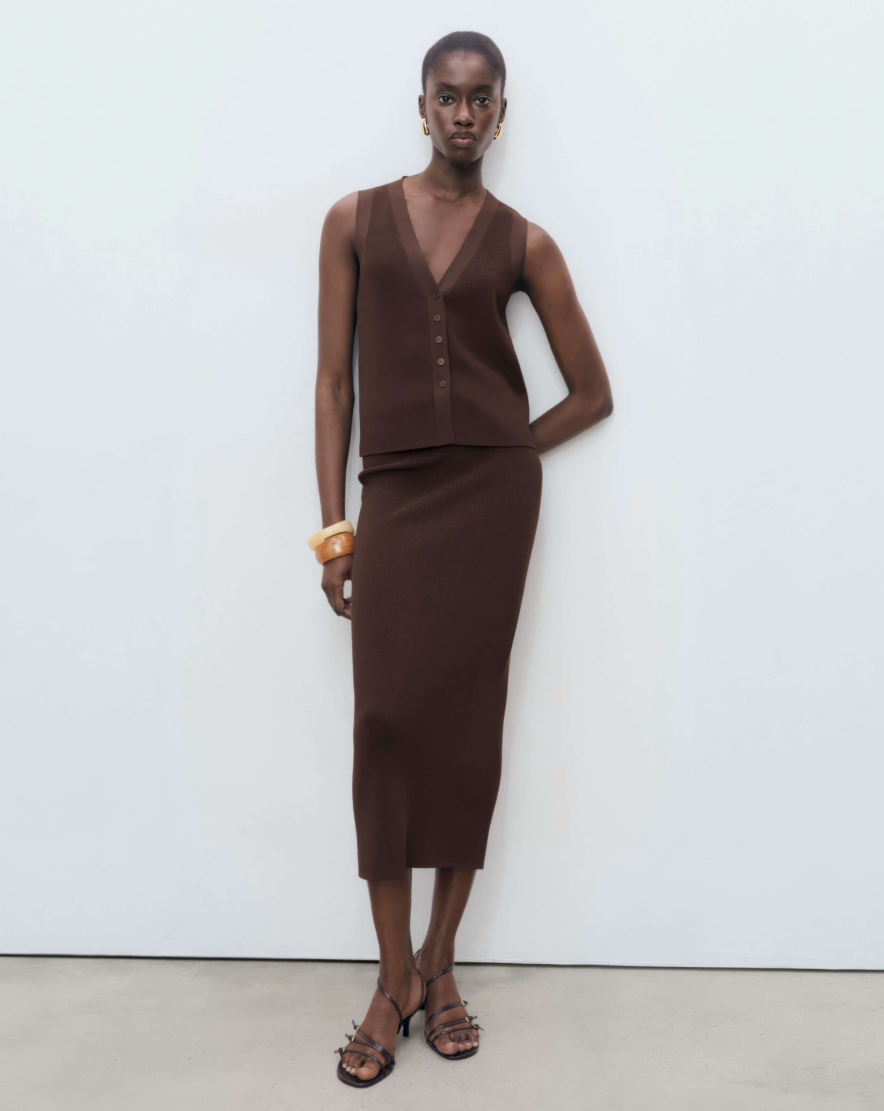 New In - Mango Fine Knit Sweater Vest