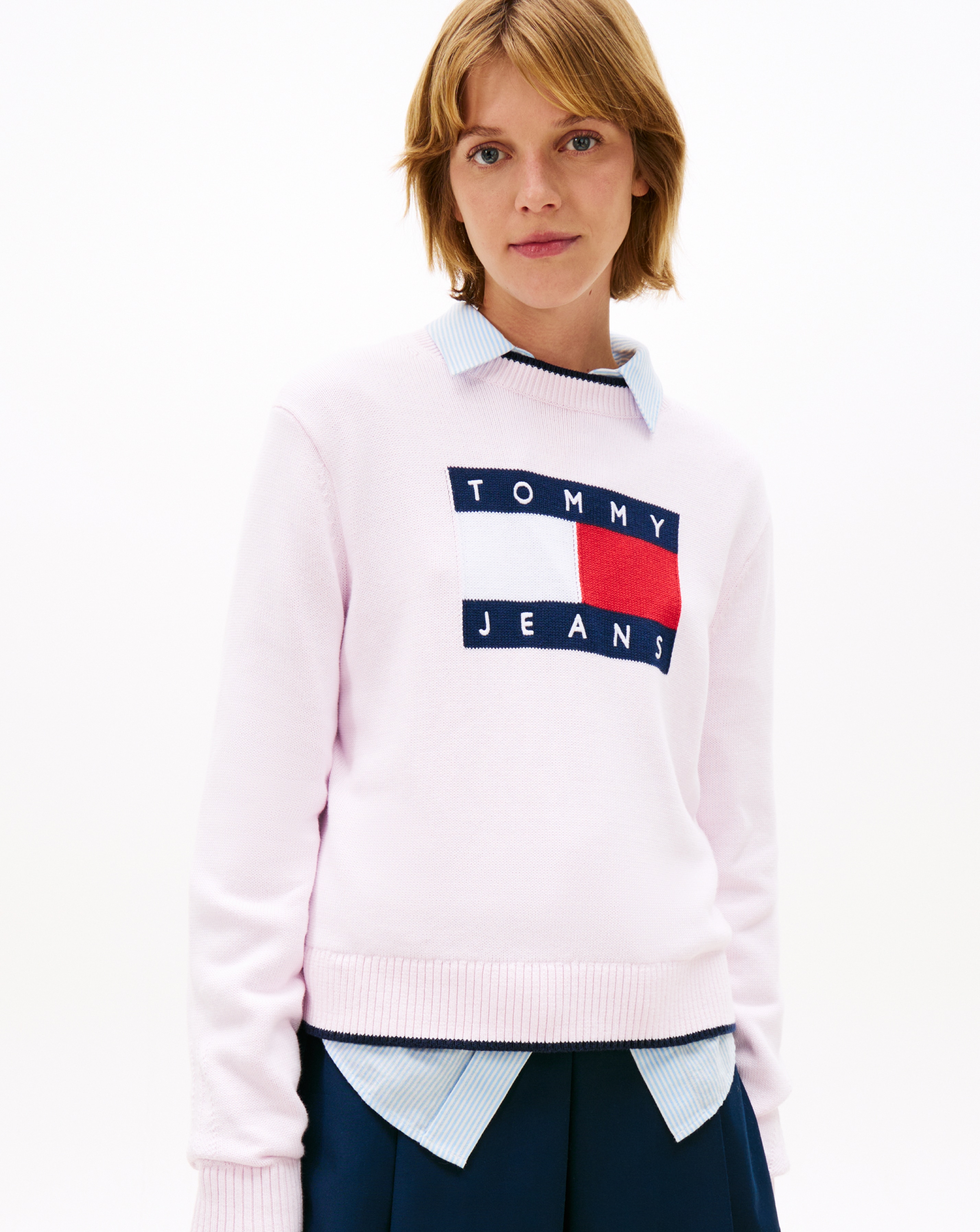 Tommy Jeans Flag Sweater