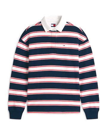 Tommy Jeans Relaxed Fit Stripe Rugby