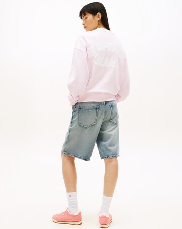 Tommy Jeans Boxy Colour Bubble Crew Sweatshirt