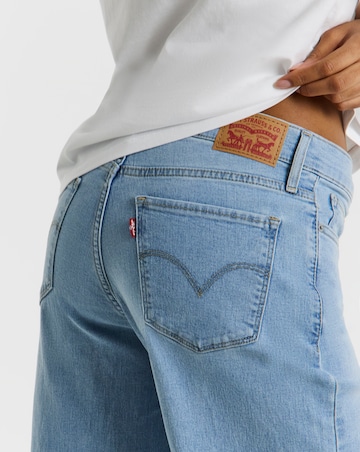 Levi's 318 Shaping Wide Leg Jeans - 32 Leg