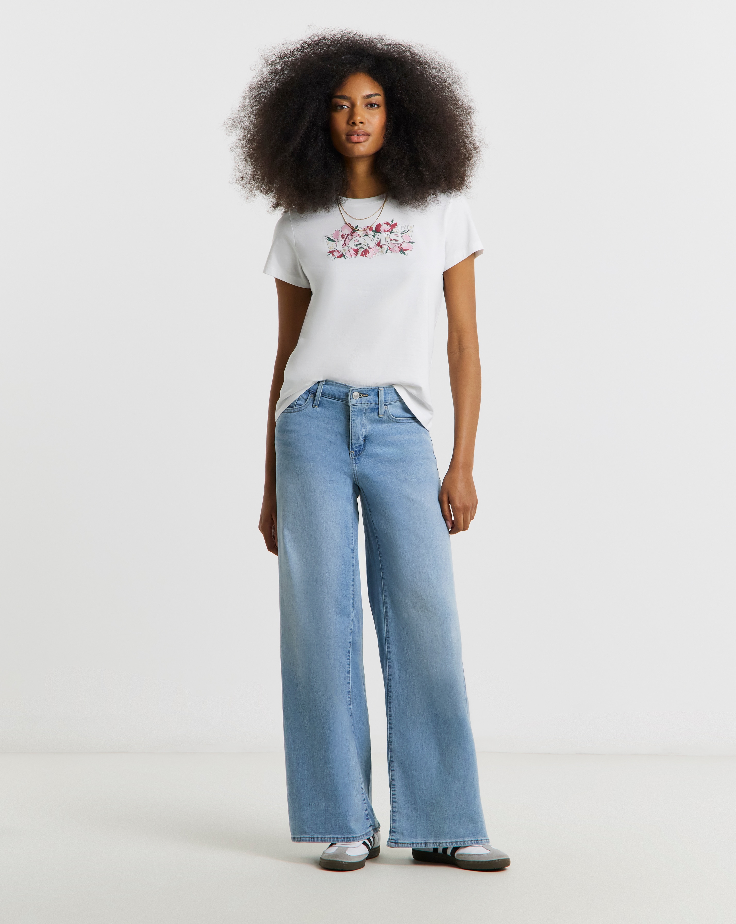 New In - Levi's 318 Shaping Wide Leg Jeans