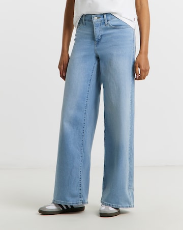Levi's 318 Shaping Wide Leg Jeans - 32 Leg