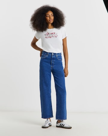 Levis Ribcage Straight Ankle Jeans