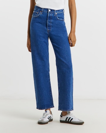 Levis Ribcage Straight Ankle Jeans