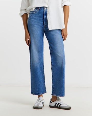 Levis Ribcage Straight Ankle Jeans