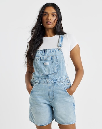 Levis Denim Utility Short Overall