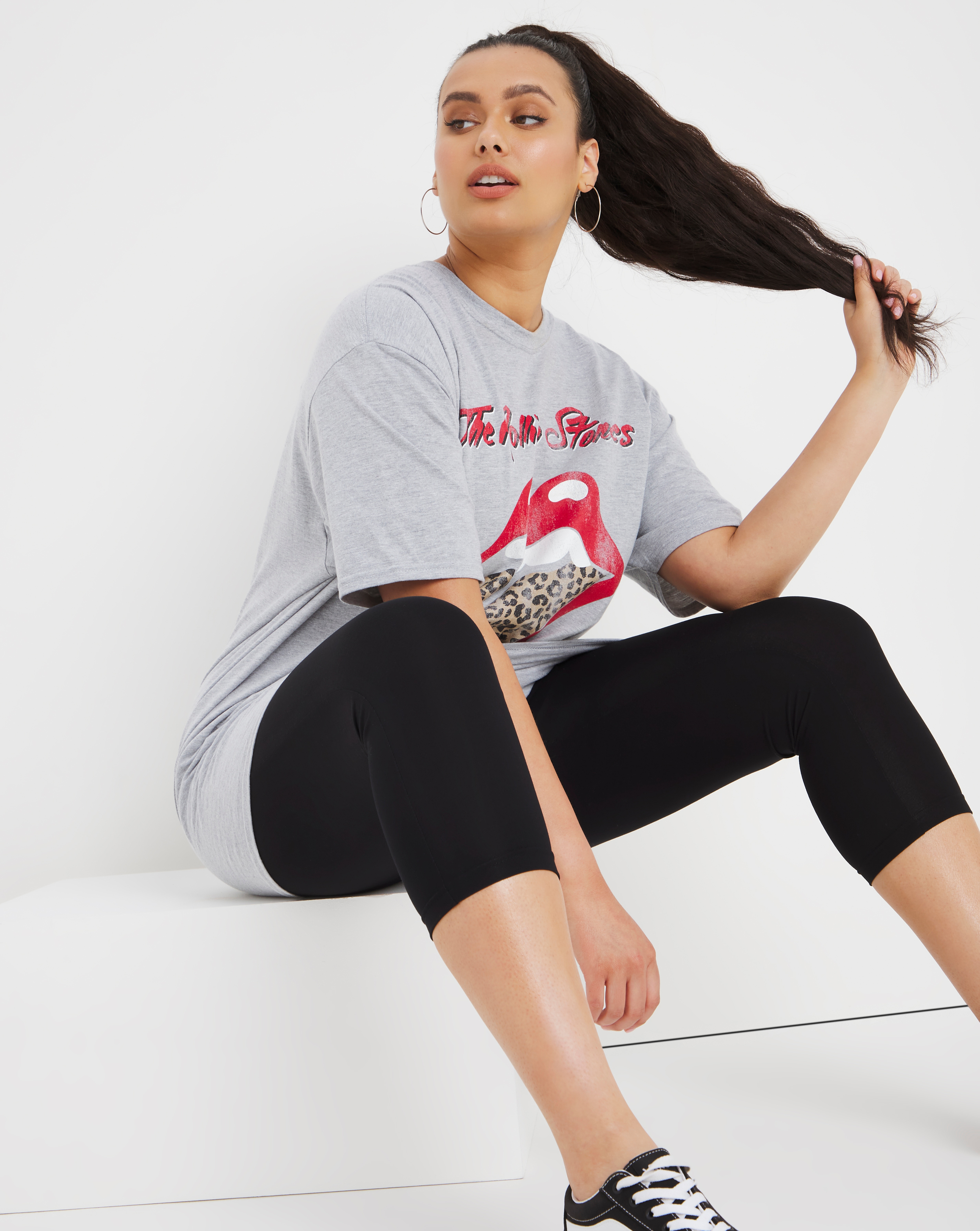 Cropped Jersey Legging | Simply Be
