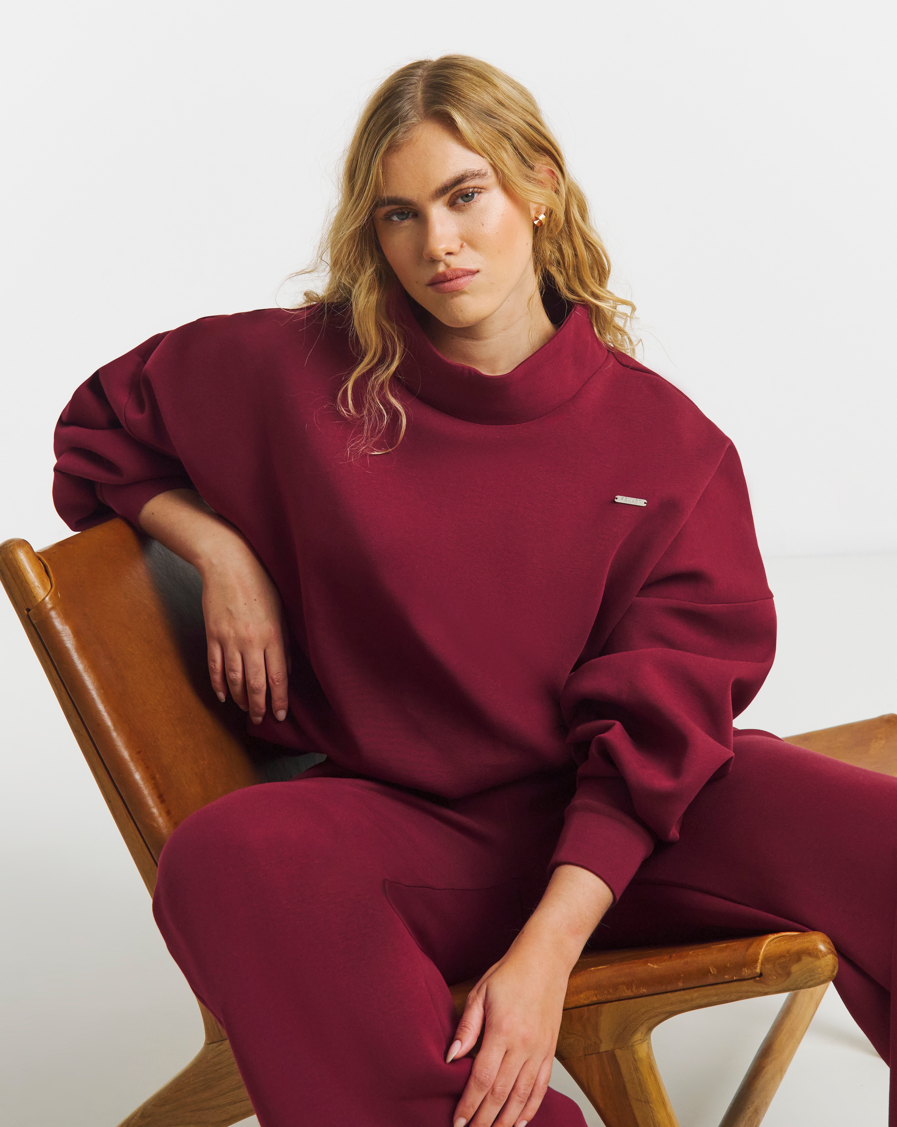 Sculpt Activewear High Neck Jumper