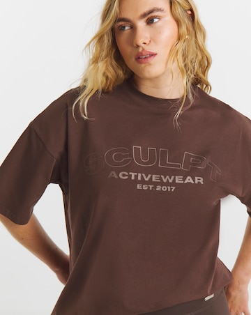 SCULPT ACTIVEWEAR OVERSIZED T-SHIRT