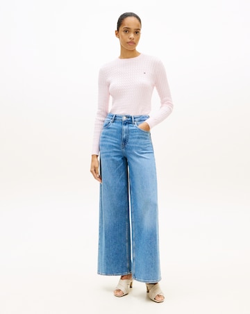 Tommy Hilfiger Cable Fine Knit Sweater