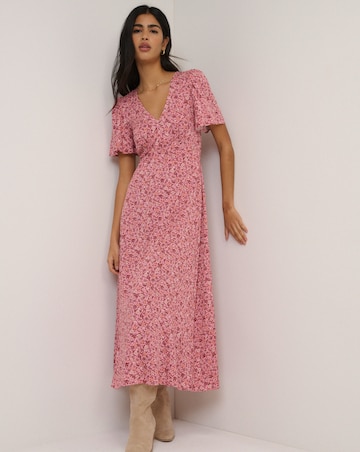 Nobody's Child Atlas Midi Dress Petite