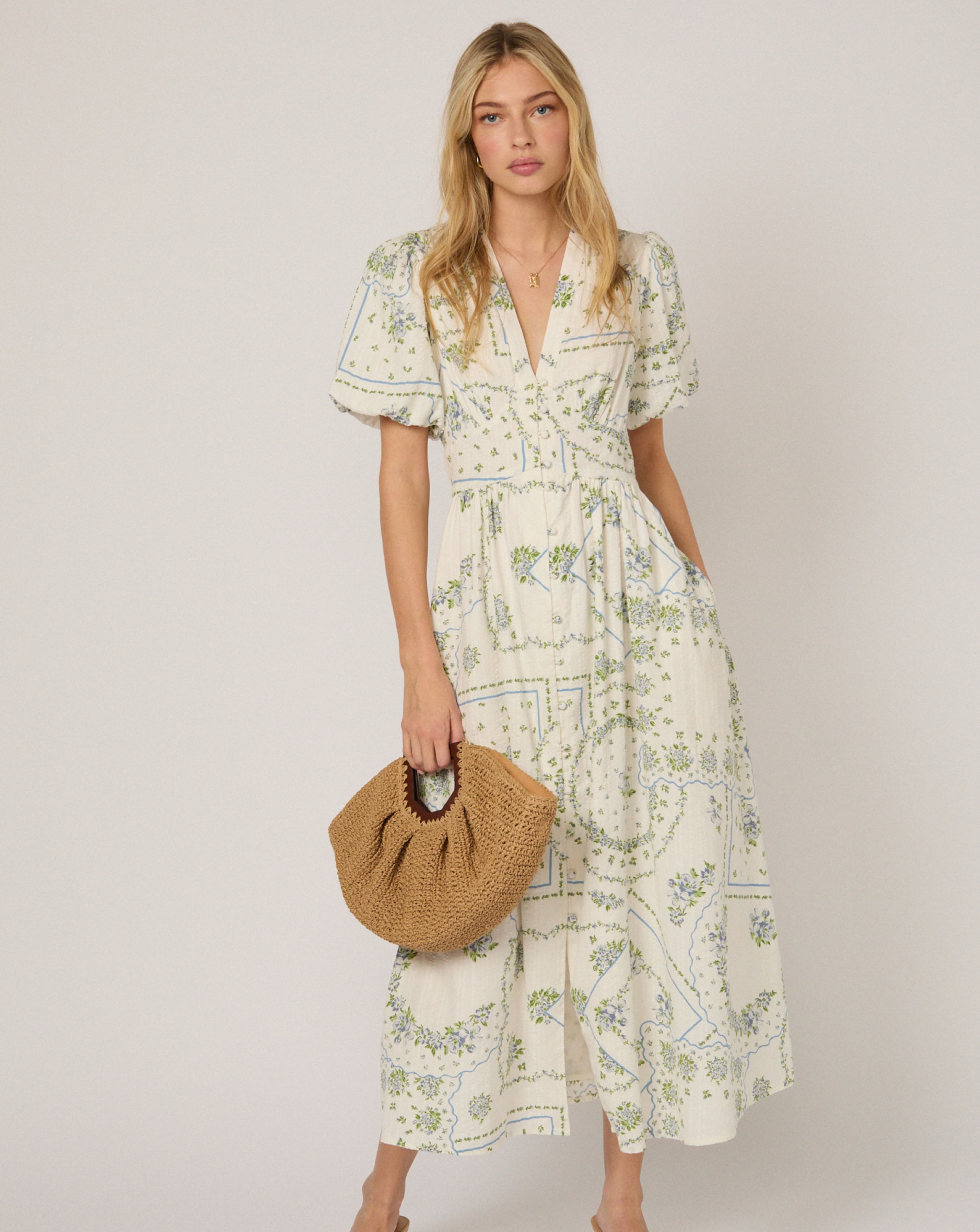 New In - NC SS Starlight Midi Dress