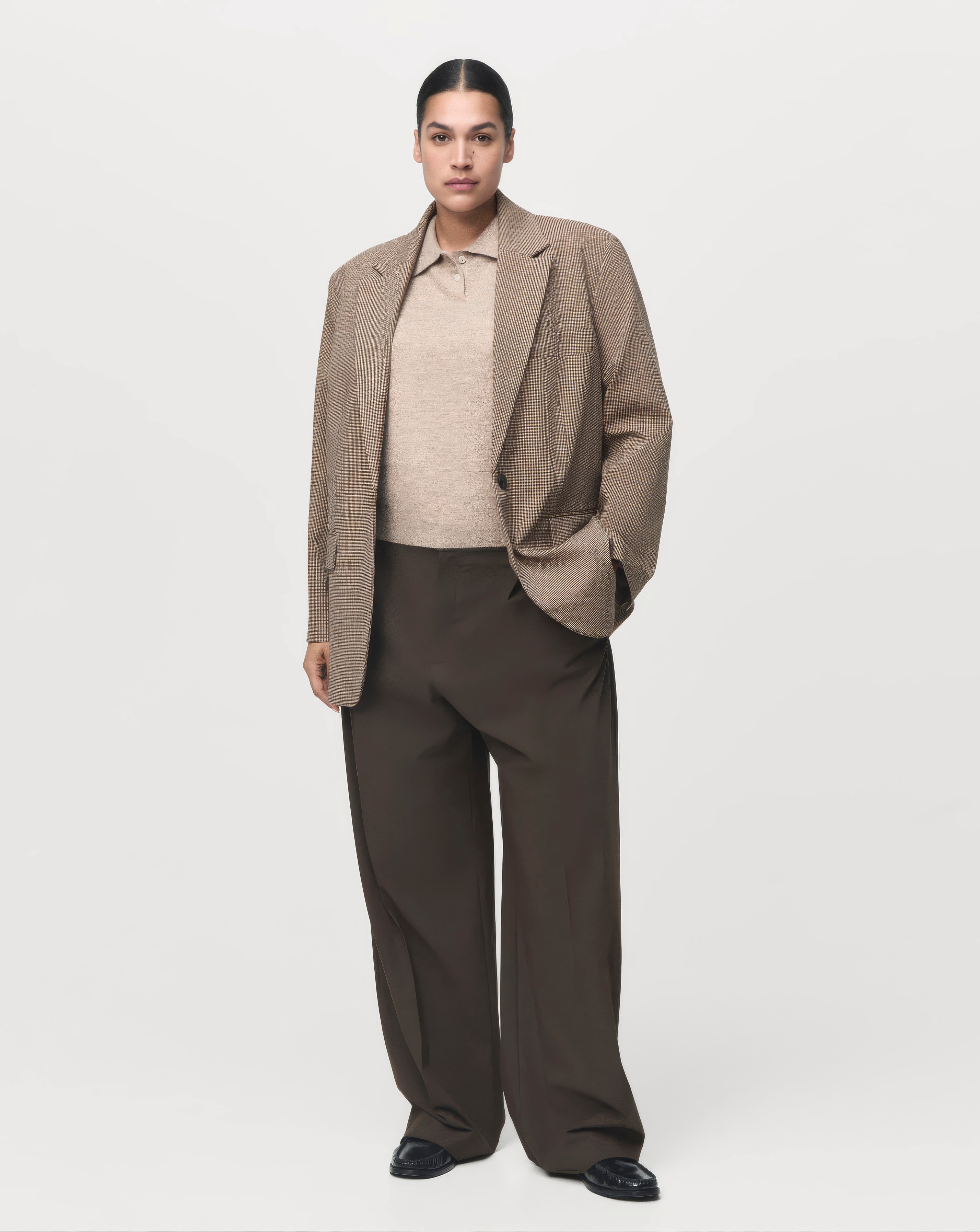 New In - Mango Check Blazer