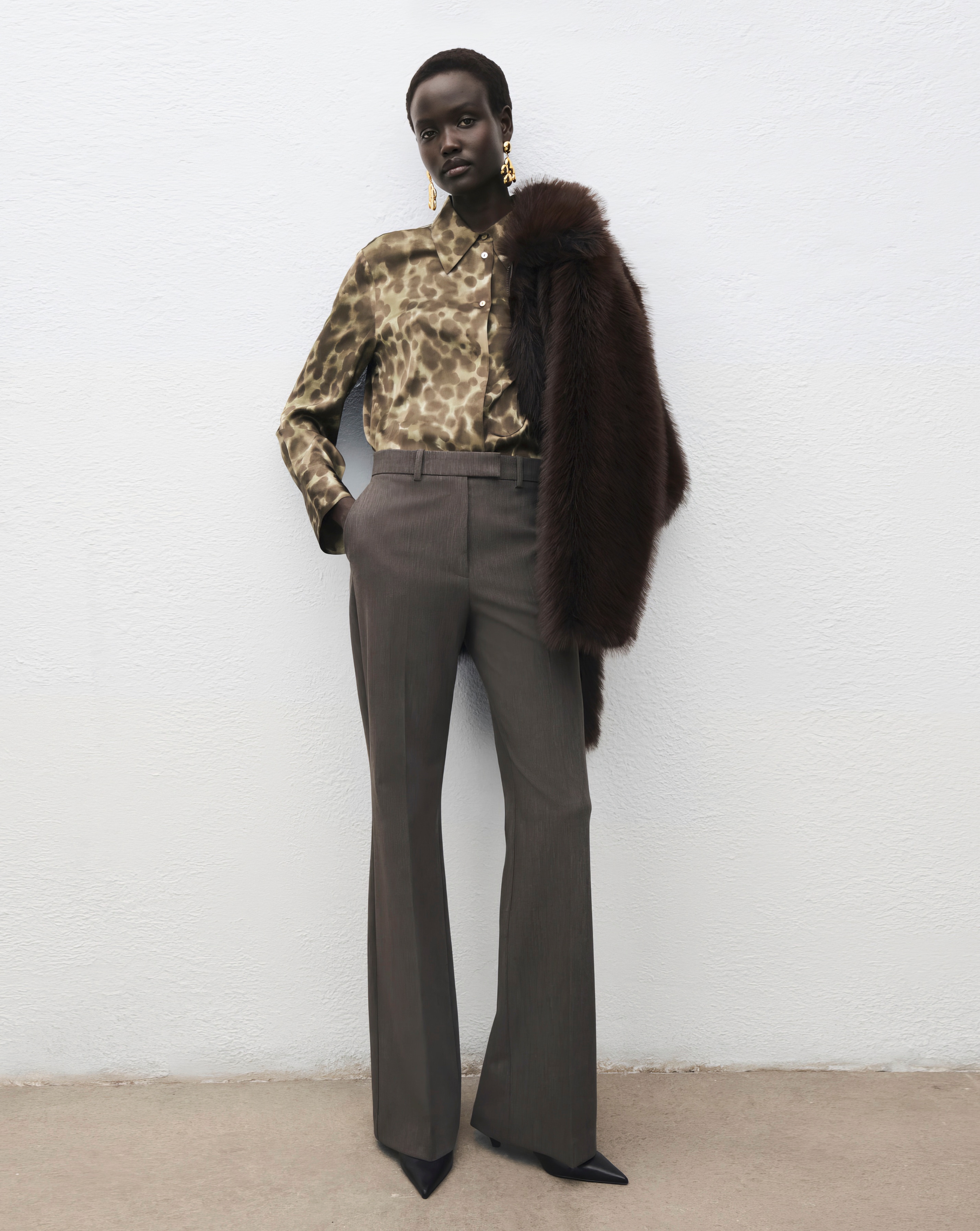 New In - Mango Animal Shirt