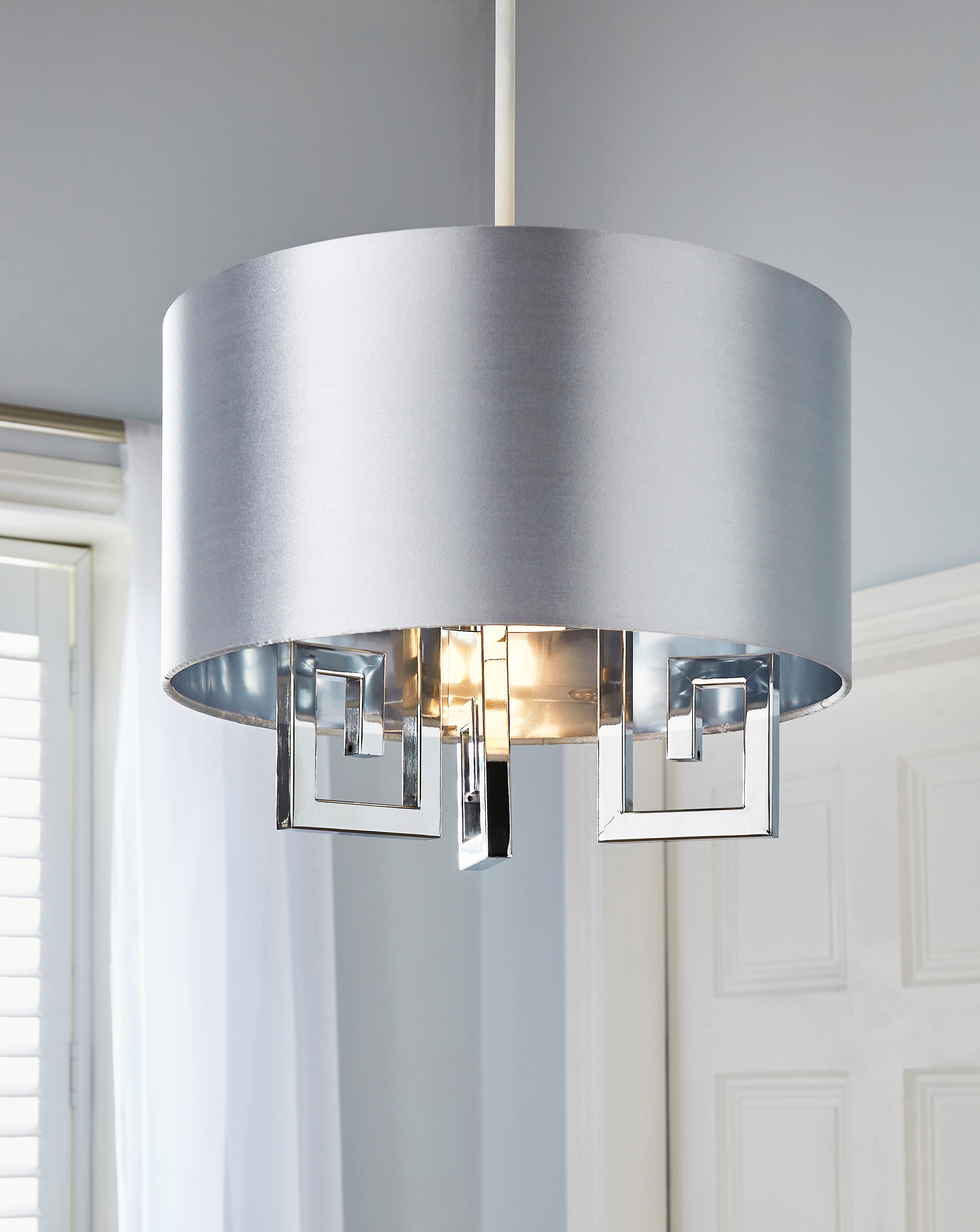 New In - Joanna Hope Greek Key Ceiling Shade