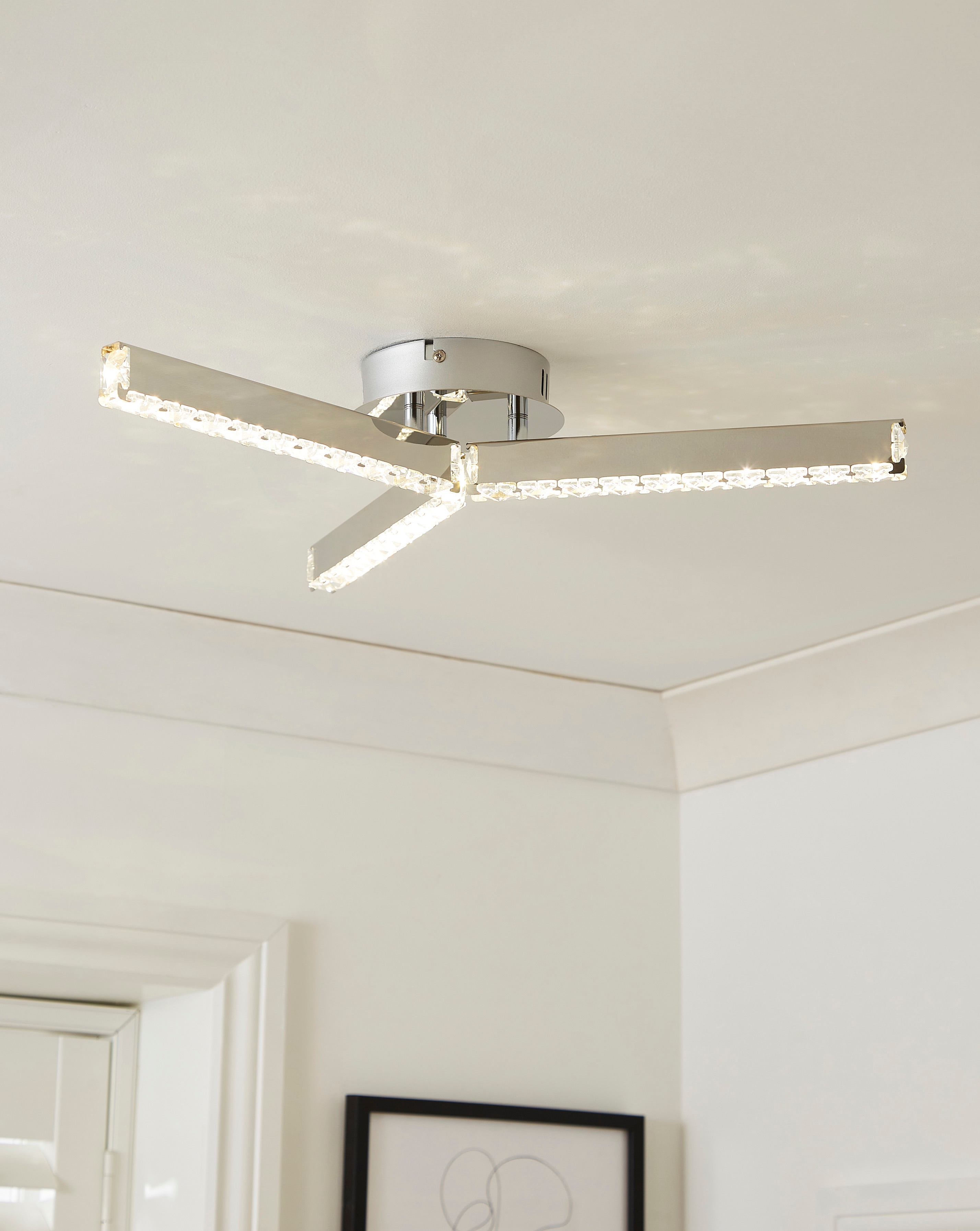 New In - 3 Light LED Ring Ceiling Fitting