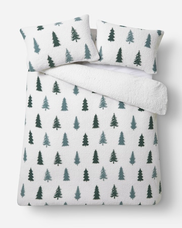 Winter Forest Cuddle Fleece Duvet Set
