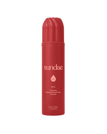 Sundae Whipped Exfoliating Shower Foam - Berry AHA